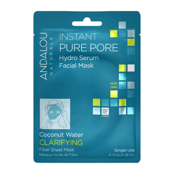 Andalou Pure Pore Hydro Serum Facial Sheet Mask - 18mL
