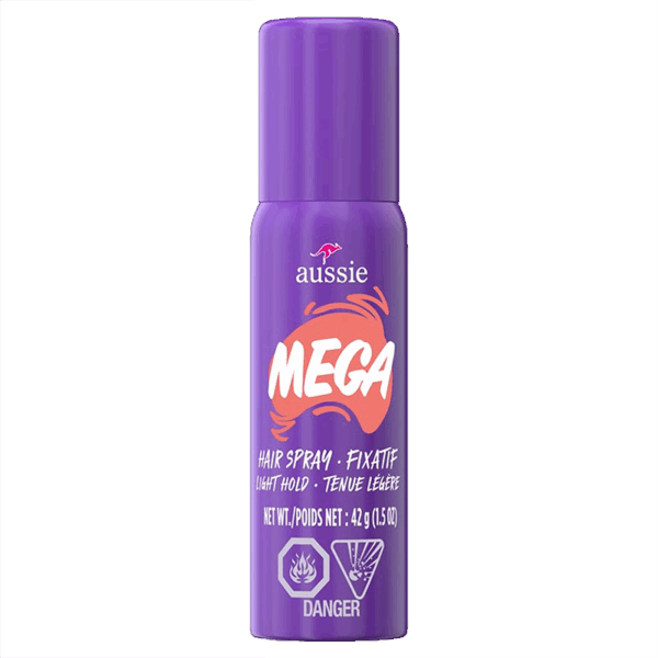 Aussie Mega Hairspray Light Hold - Image 2