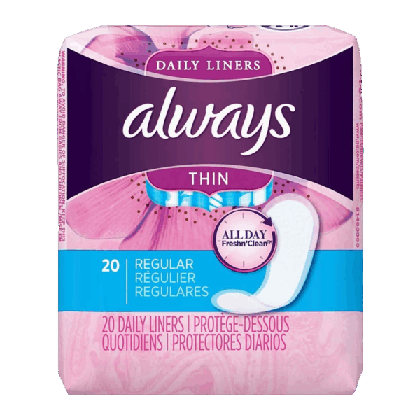 Always Panty Liner Regular - 20ct