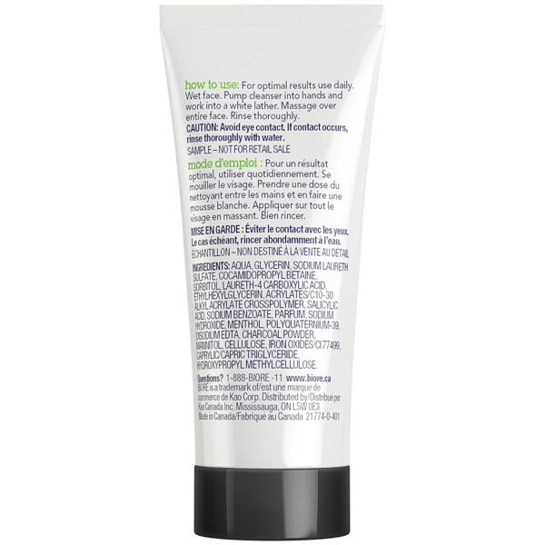 Biore Deep Pore Charcoal Cleanser - Image 4