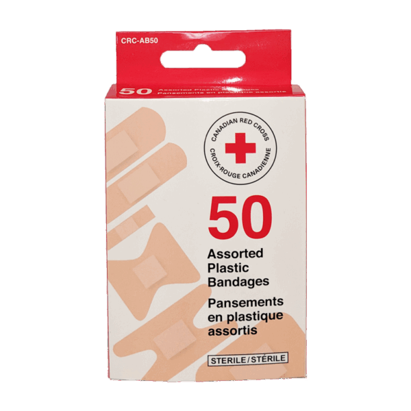 Canadian Red Cross Assorted Plastic Adhesive Bandages