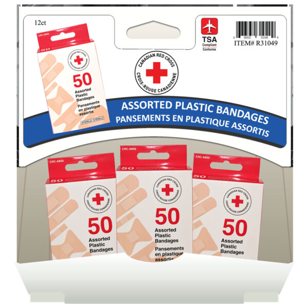 Canadian Red Cross Assorted Plastic Adhesive Bandages - Image 2