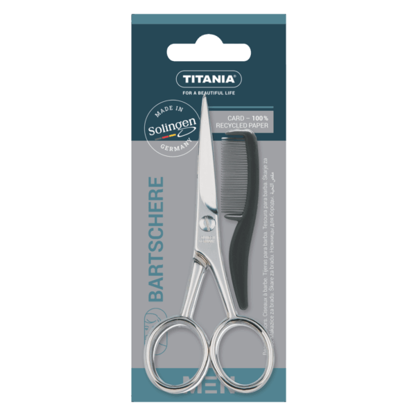 Beard Scissors with Comb