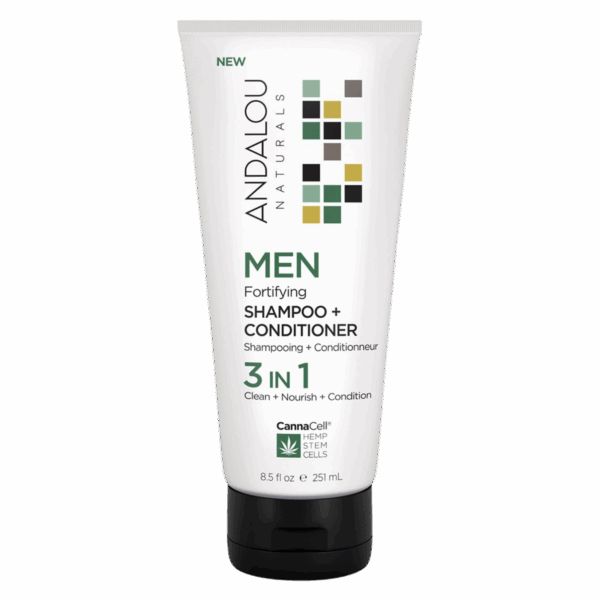 Andalou Men Shampoo & Conditioner 3in1