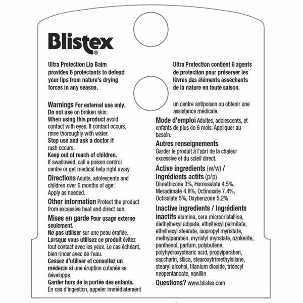 Blistex Lip Balm Ultra Protection SPF30 - Image 3
