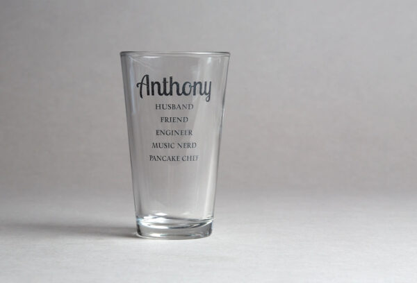 Etched Pint Glasses - Image 2