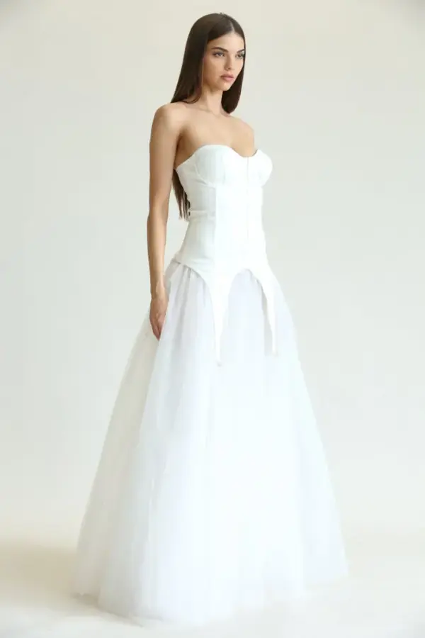 Emoni - Suspender With D-ring Hem Dress - Image 2