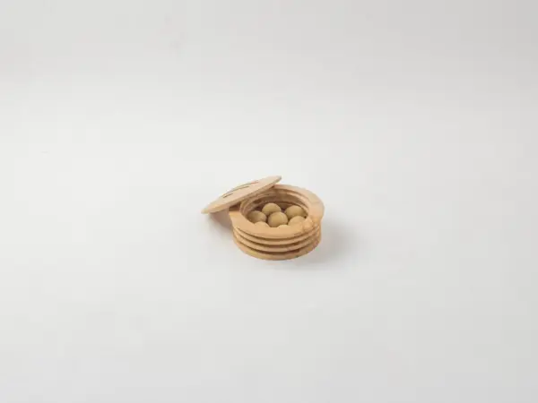 Unscented Wooden Balls and Box