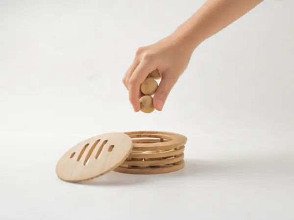 Unscented Wooden Balls and Box - Image 4
