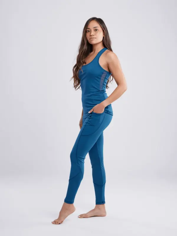 JupiterGear High-Waisted Classic Gym Leggings with Side Pockets - Image 12
