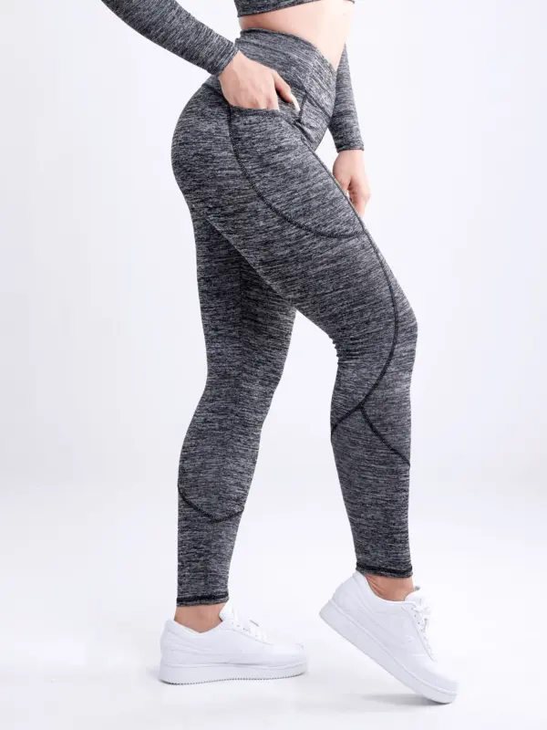 JupiterGear High-Waisted Classic Gym Leggings with Side Pockets - Image 13
