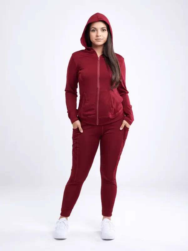 JupiterGear High-Waisted Criss-Cross Training Leggings with Hip Pockets - Image 15