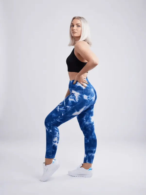JupiterGear High-Waisted Criss-Cross Training Leggings with Hip Pockets - Image 28