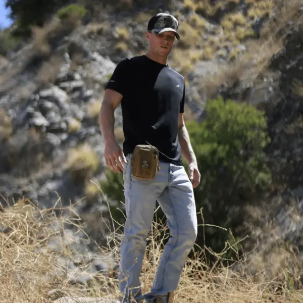 Tactical MOLLE Pouch & Waist Bag for Hiking & Outdoor Activities - Image 16