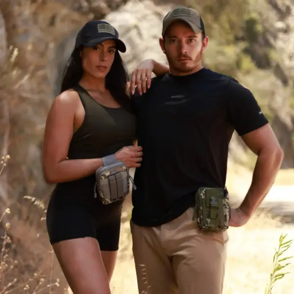Tactical MOLLE Pouch & Waist Bag for Hiking & Outdoor Activities - Image 42