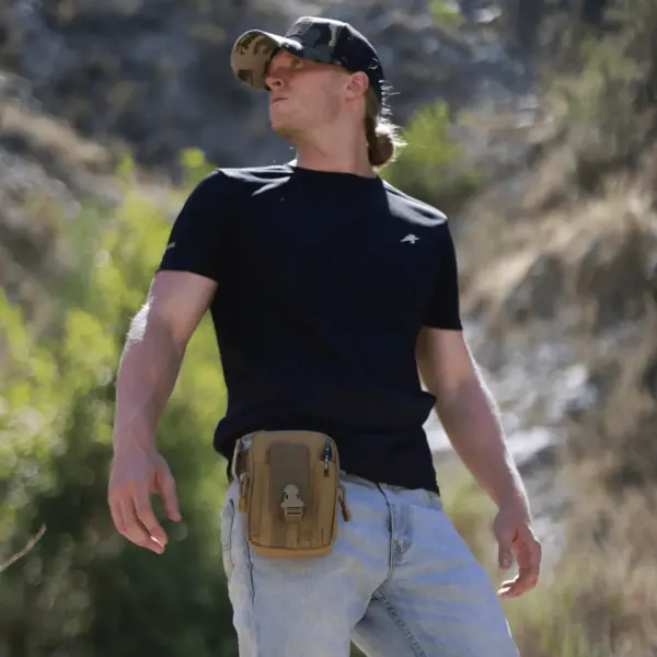 Tactical MOLLE Pouch & Waist Bag for Hiking & Outdoor Activities - Image 14