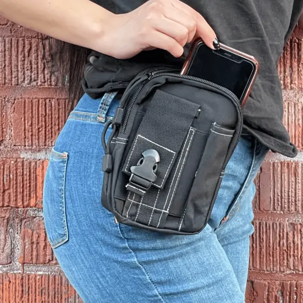 Tactical MOLLE Pouch & Waist Bag for Hiking & Outdoor Activities - Image 21