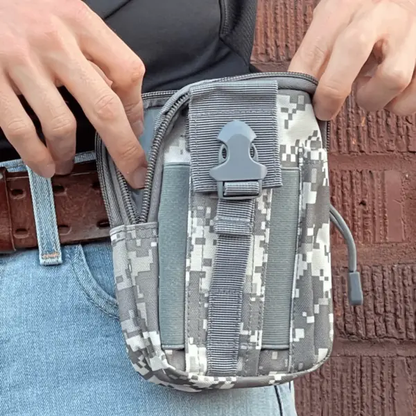 Tactical MOLLE Pouch & Waist Bag for Hiking & Outdoor Activities - Image 24