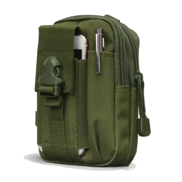 Tactical MOLLE Pouch & Waist Bag for Hiking & Outdoor Activities - Image 3