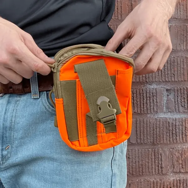 Tactical MOLLE Pouch & Waist Bag for Hiking & Outdoor Activities - Image 30