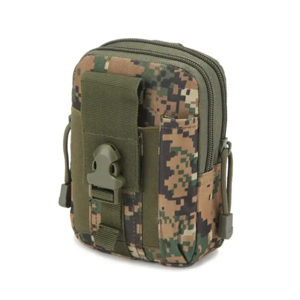 Tactical MOLLE Pouch & Waist Bag for Hiking & Outdoor Activities - Image 2