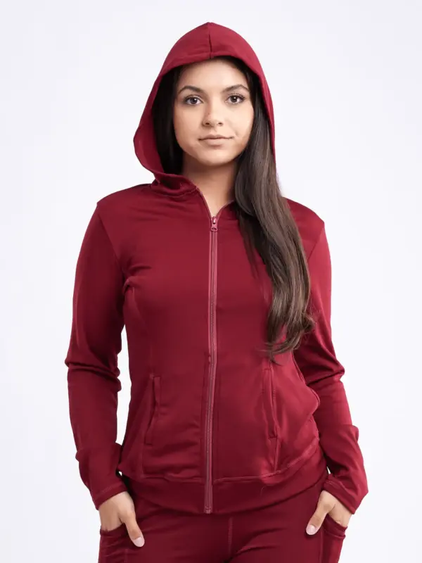 JupiterGear Athletic Fitted Zip-Up Hoodie Jacket with Pockets - Image 14