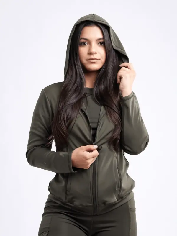 JupiterGear Athletic Fitted Zip-Up Hoodie Jacket with Pockets - Image 26