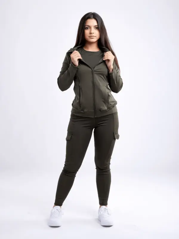 JupiterGear Athletic Fitted Zip-Up Hoodie Jacket with Pockets - Image 27