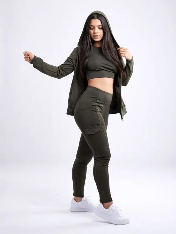 JupiterGear Athletic Fitted Zip-Up Hoodie Jacket with Pockets - Image 29