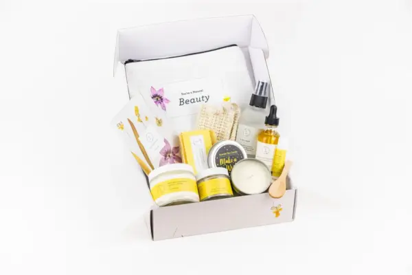 Citrus Care Package, Handmade Natural Bath and Body Gift Box - Image 17
