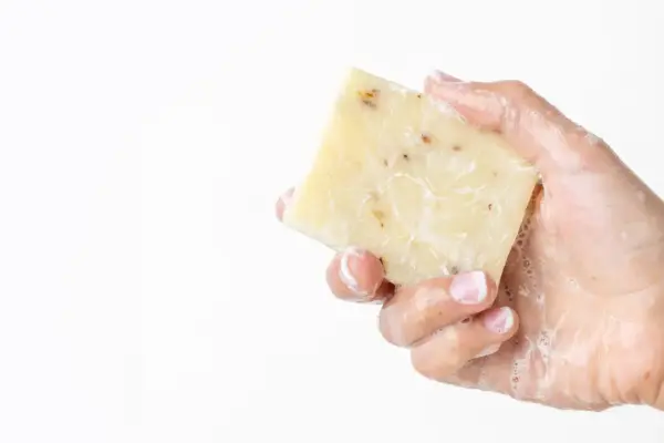 2x Eucalyptus Natural Handmade Soap Bar, Fresh Cold Process Soap - Image 6