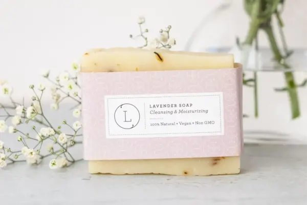 2x Lavender Soap Bar, Natural Handmade Soap, Vegan Skincare gift - Image 4