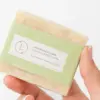2 x Lemongrass Natural Soap Bar, Handmade Body Soap Gift