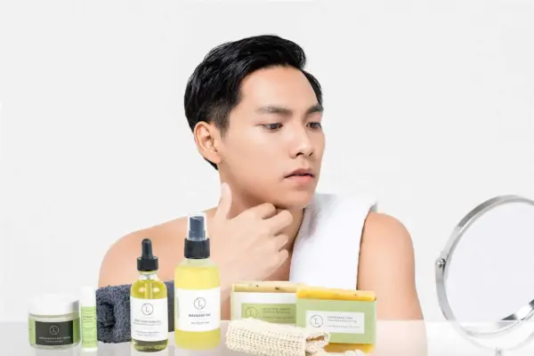 Father's Day Gift -Fresh earthy Natural skincare set, Eucalyptus Men Grooming kit - Image 11