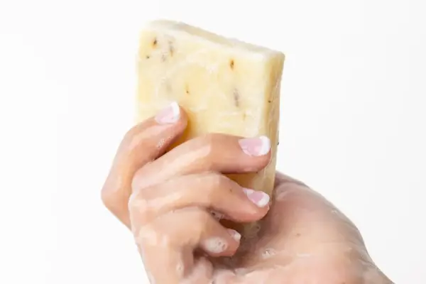 2x Natural Handmade Soap Bar, Orange Ylang Ylang Soap - Image 4