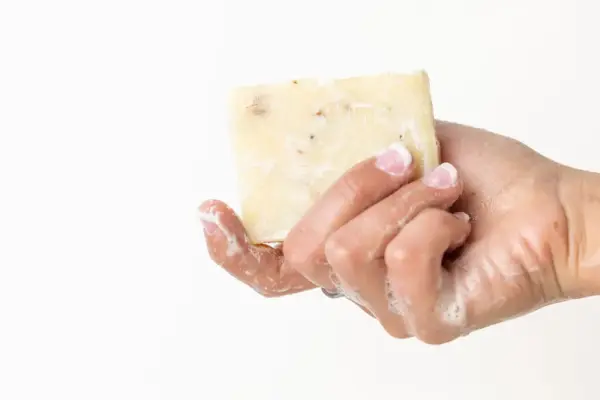 2x Natural Handmade Soap Bar, Pink Grapefruit Soap - Image 5