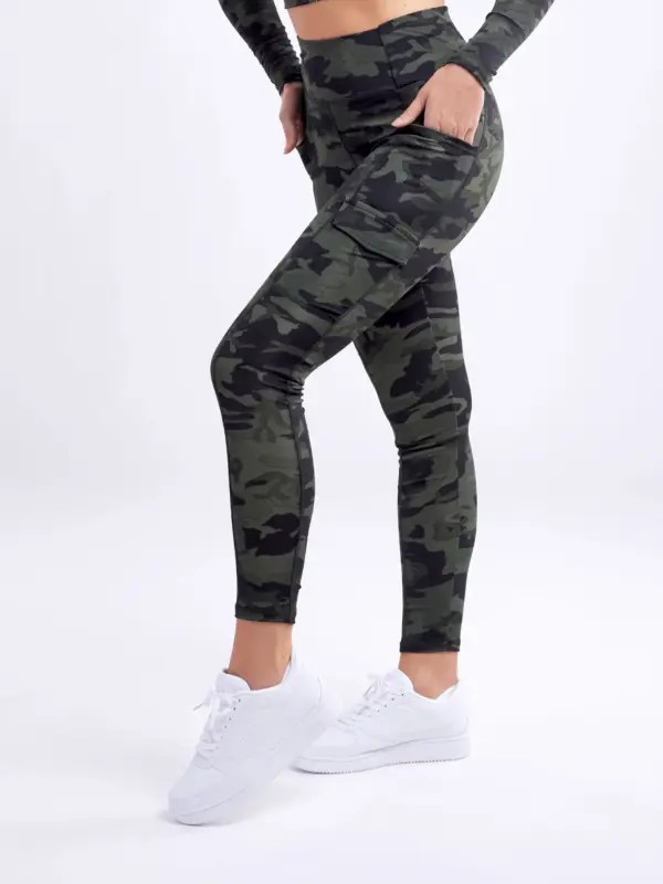 JupiterGear High-Waisted Leggings with Side Cargo Pockets