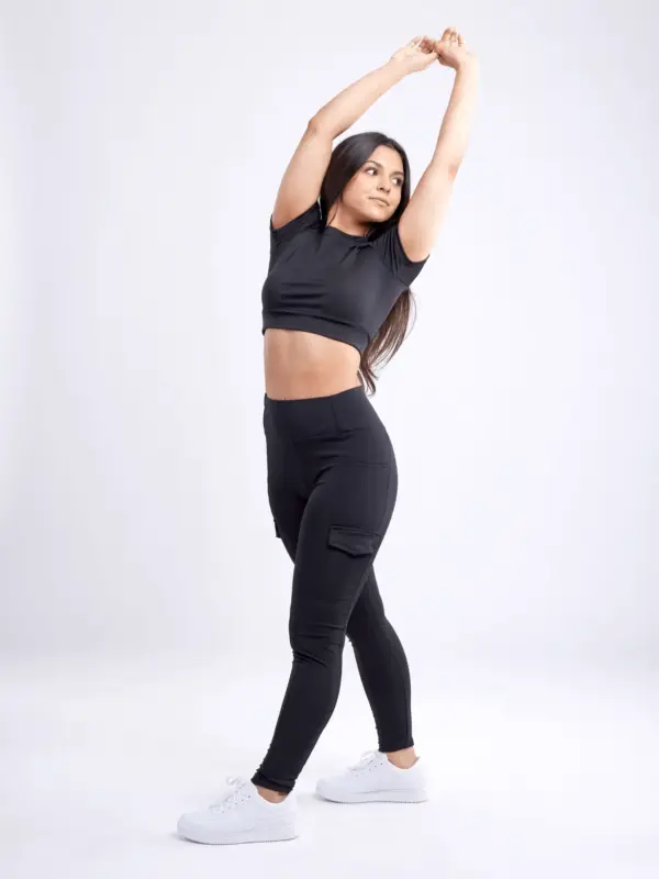 JupiterGear High-Waisted Leggings with Side Cargo Pockets - Image 7