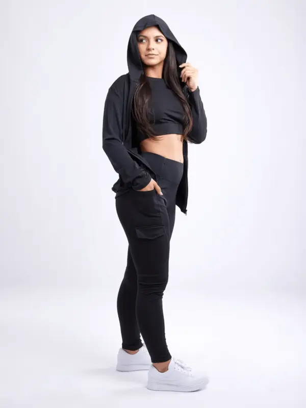 JupiterGear High-Waisted Leggings with Side Cargo Pockets - Image 11
