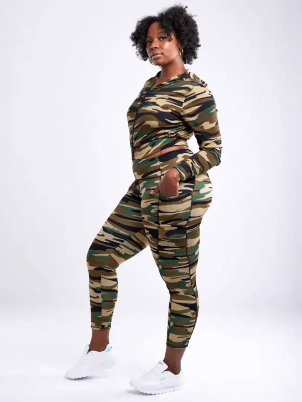 JupiterGear High-Waisted Leggings with Side Cargo Pockets - Image 16