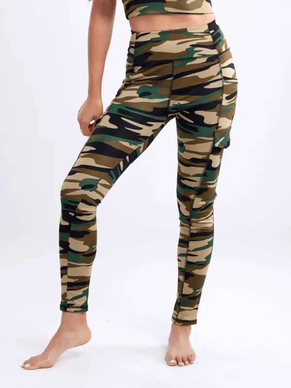 JupiterGear High-Waisted Leggings with Side Cargo Pockets - Image 20