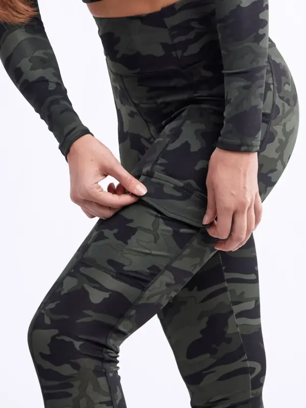 JupiterGear High-Waisted Leggings with Side Cargo Pockets - Image 25