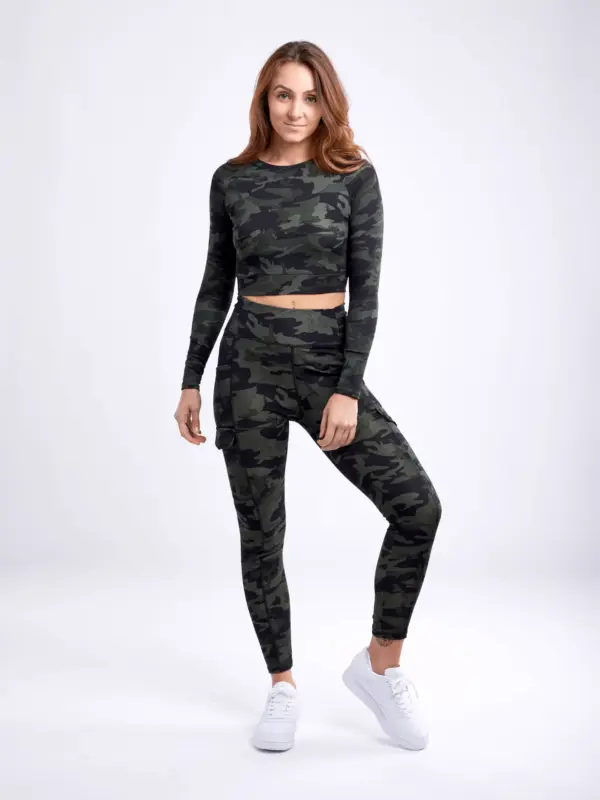 JupiterGear High-Waisted Leggings with Side Cargo Pockets - Image 26