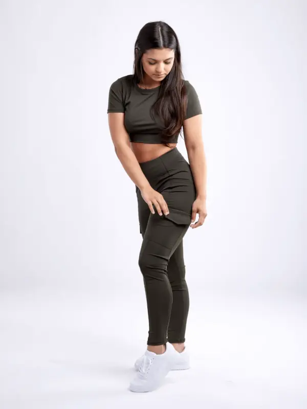 JupiterGear High-Waisted Leggings with Side Cargo Pockets - Image 35