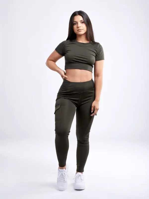 JupiterGear High-Waisted Leggings with Side Cargo Pockets - Image 37