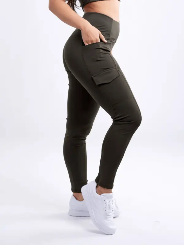 JupiterGear High-Waisted Leggings with Side Cargo Pockets - Image 42
