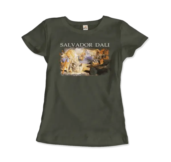 Salvador Dali - Apotheosis of Homer, 1948 Artwork T-Shirt - Image 3