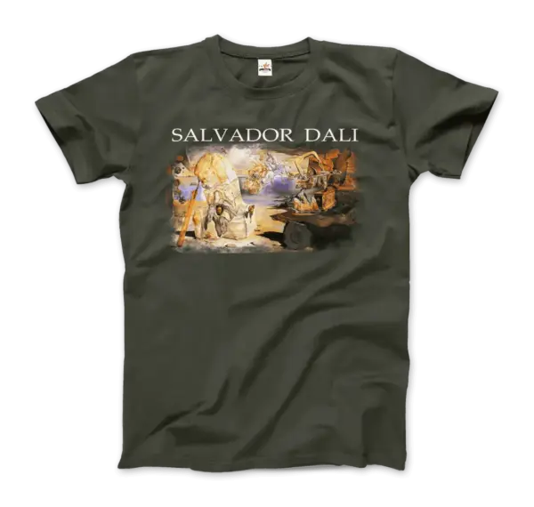 Salvador Dali - Apotheosis of Homer, 1948 Artwork T-Shirt - Image 4