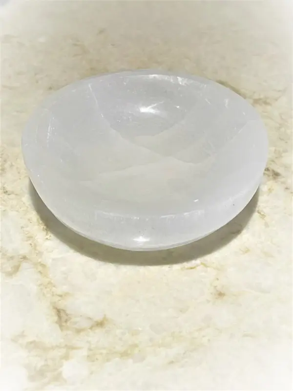 Selenite Healing Bowl 3.5"-4" Diameter - Image 4