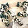 White Sage & Copal Smudge Stick with Eucalyptus, White Tallow Berries, 4"